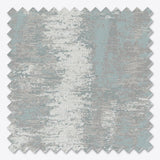 Tiempo Aqua Gray Roman Blinds - Zen Shades