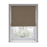 Trace Latte Roman Blinds - Zen Shades