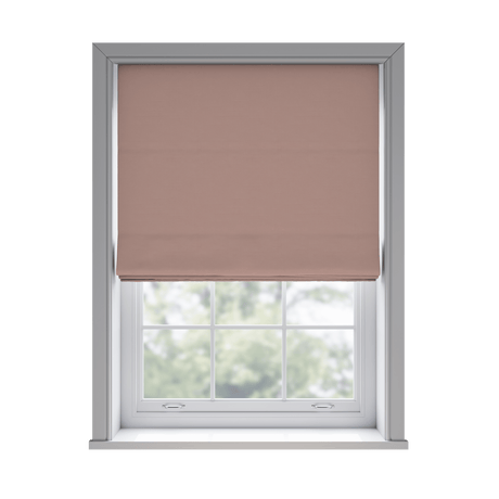 Trace Rose Roman Blinds - Zen Shades