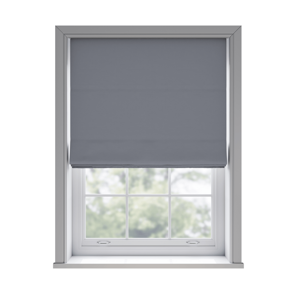 Trace Sky Roman Blinds - Zen Shades