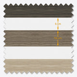 TriTone Timber Cream Day & Night Blinds - Zen Shades