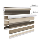 TriTone Timber Cream Day & Night Blinds - Zen Shades