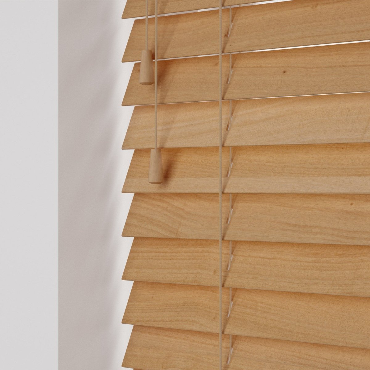 Tuscan Oak Real Wooden Blinds - Zen Shades