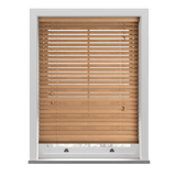 Tuscan Oak Real Wooden Blinds - Zen Shades