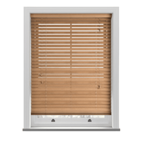 Tuscan Oak Real Wooden Blinds - Zen Shades