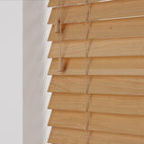 Tuscan Oak Real Wooden Blinds With Tapes - Zen Shades