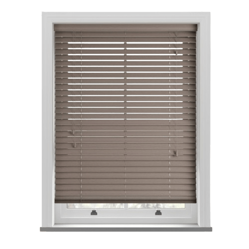 Urban Oak Real Wooden Blinds - Zen Shades