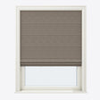 Valeria Screed Grey Roman Blinds - Zen Shades