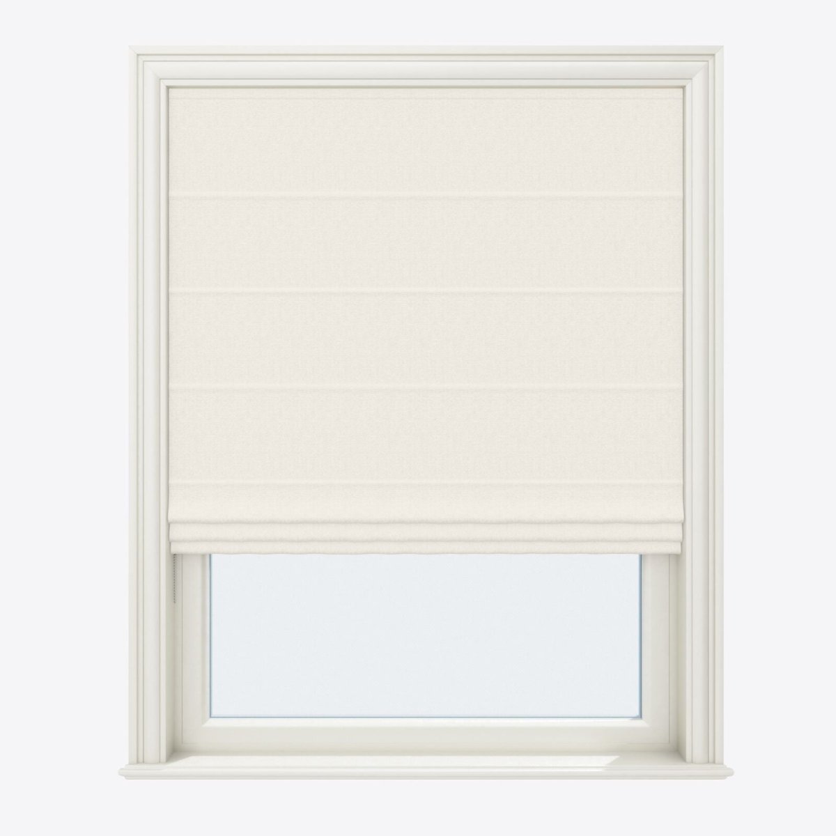 Valeria Tofu Roman Blinds - Zen Shades