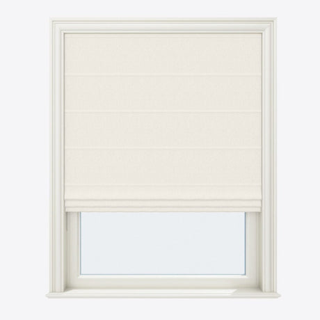 Valeria Tofu Roman Blinds - Zen Shades