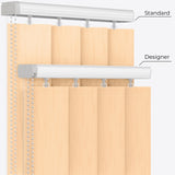 Van Gogh Autumn Blonde Vertical Blinds - Zen Shades