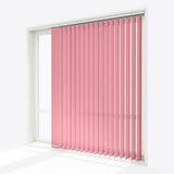 Van Gogh Lipstick Pink Vertical Blinds - Zen Shades