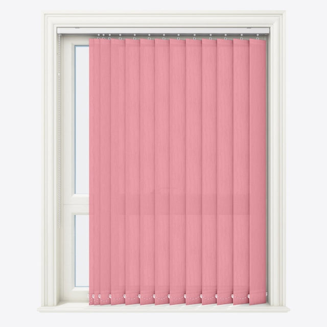 Van Gogh Lipstick Pink Vertical Blinds - Zen Shades