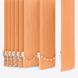 Van Gogh Muskmelon Vertical Blinds Replacement Slats - Zen Shades