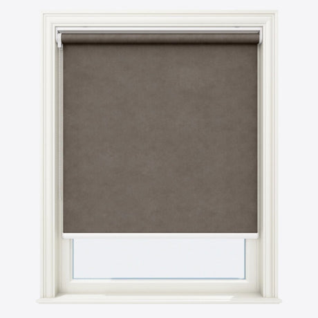 Velvet Mink Brown Blackout Roller Blinds - Zen Shades