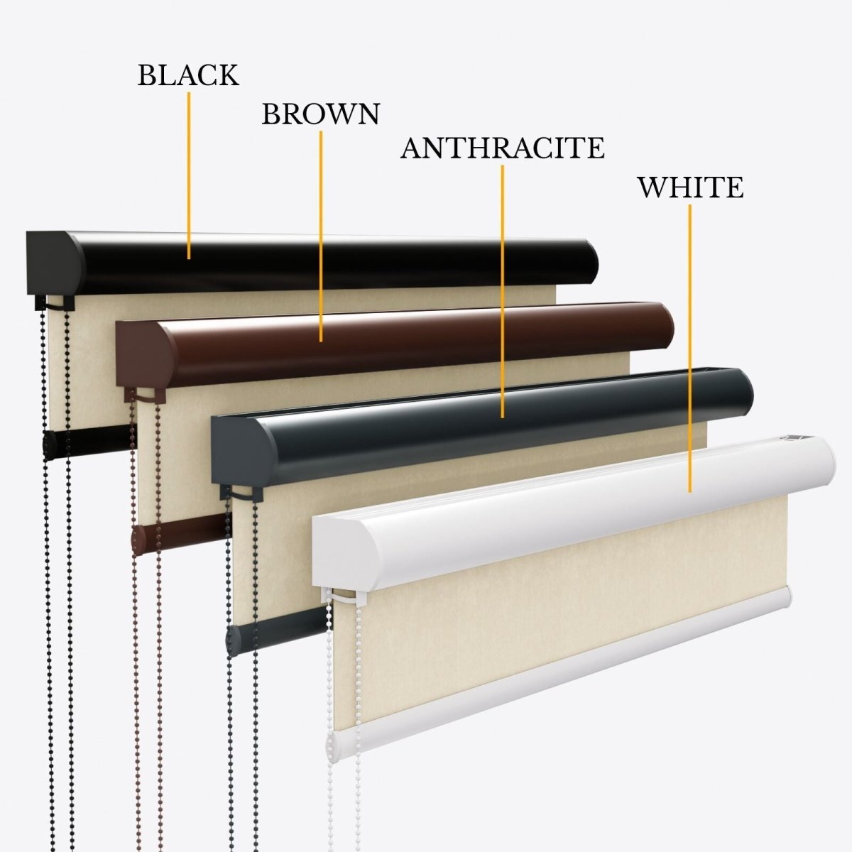 Velvet Sandshell Blackout Roller Blinds - Zen Shades