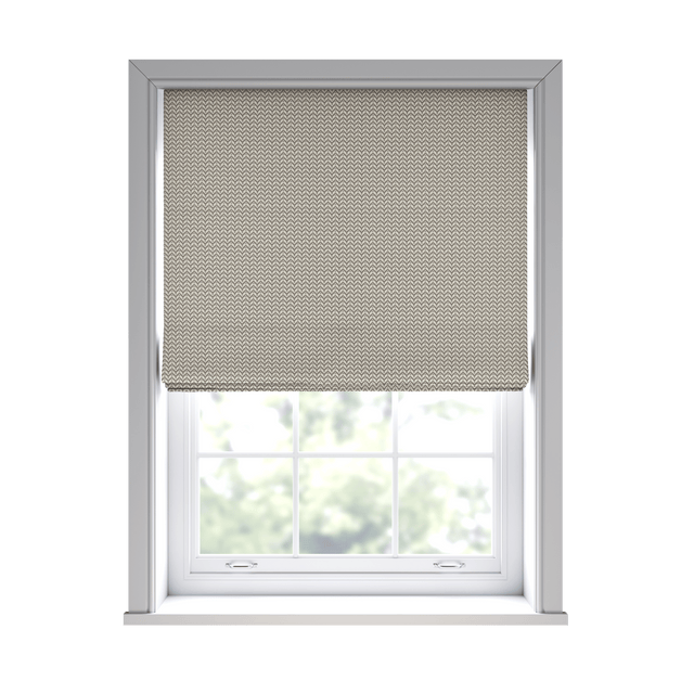 Vista Smoke Roman Blinds - Zen Shades