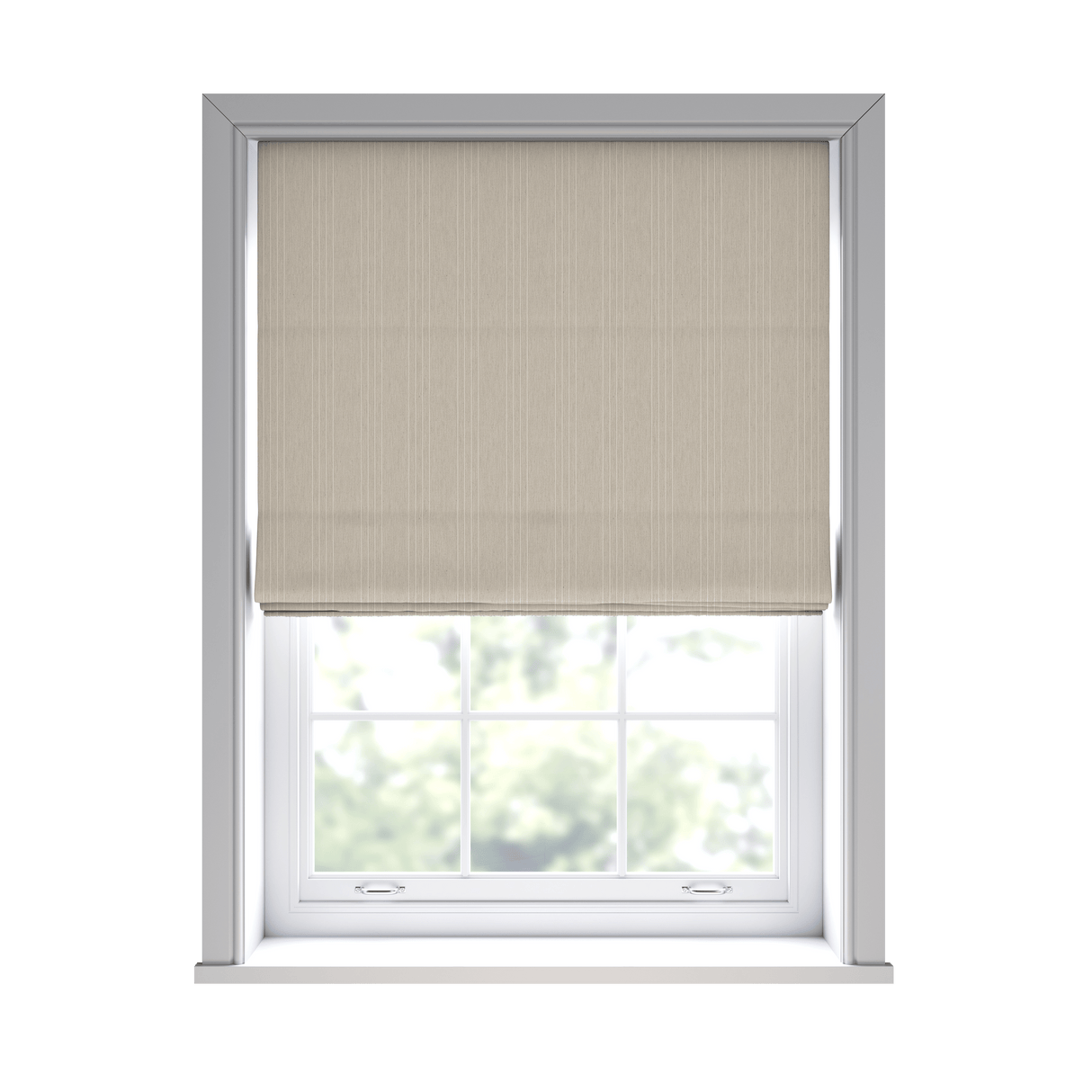 Wentworth Ecru Roman Blinds - Zen Shades