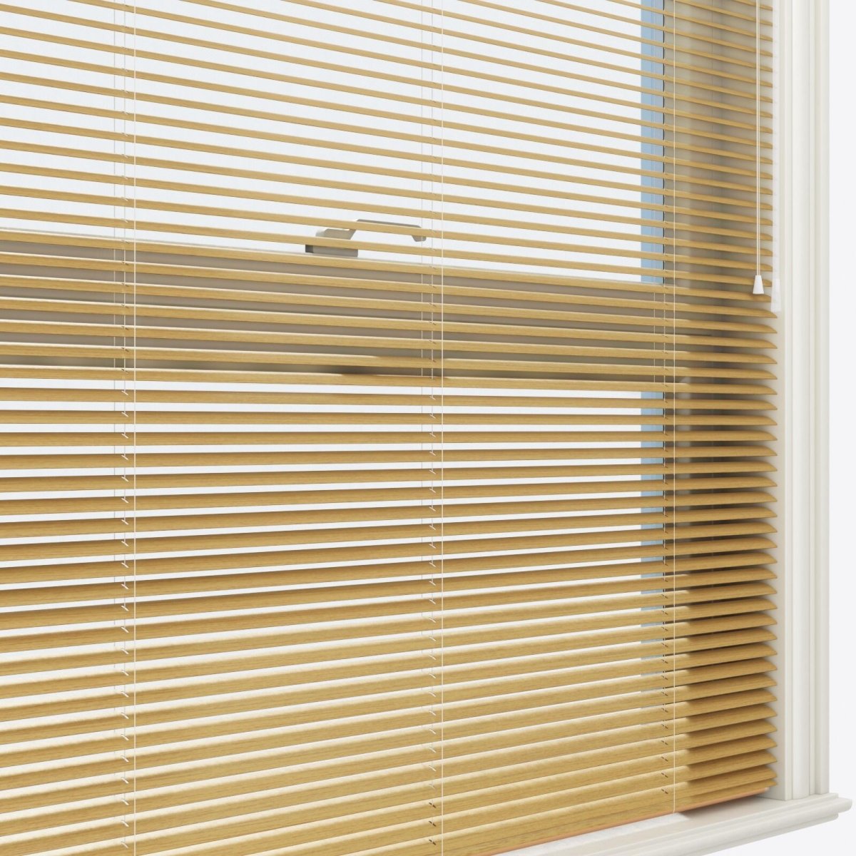 Woodgrain Beech Venetian Blinds - Zen Shades