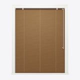 Woodgrain Pecan Venetian Blinds - Zen Shades