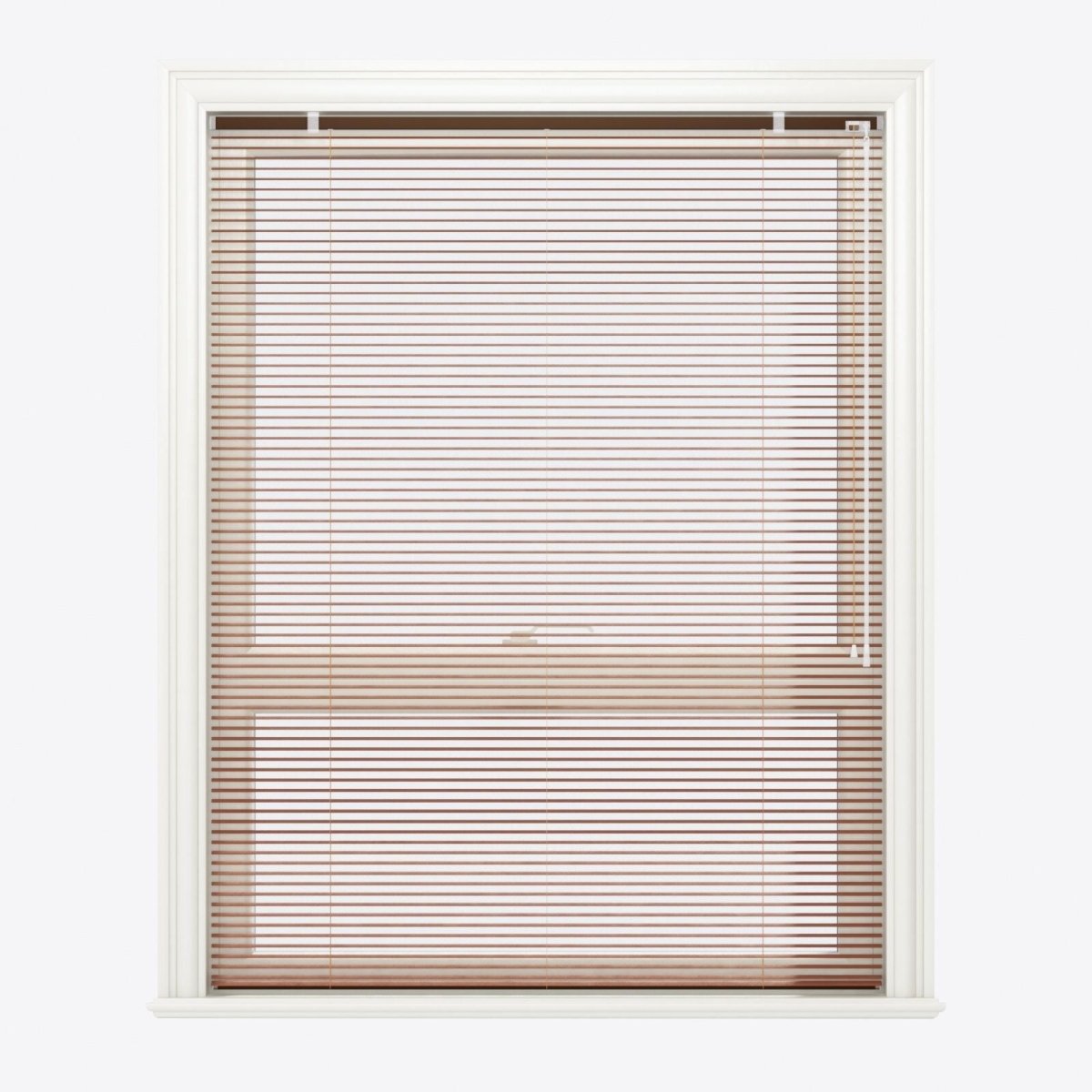 Woodgrain Redwood Venetian Blinds - Zen Shades