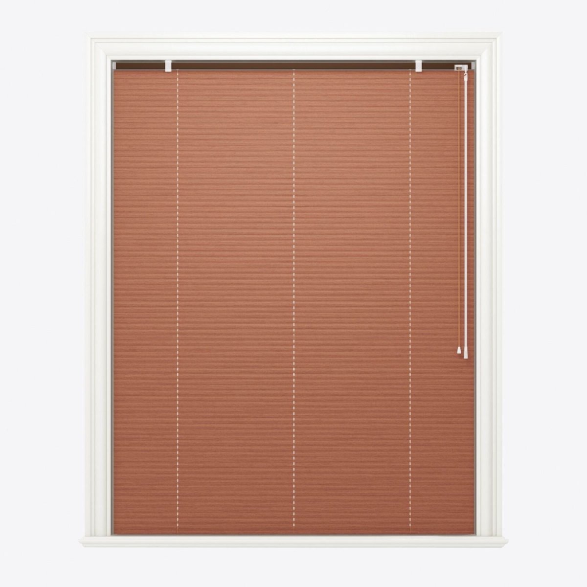 Woodgrain Redwood Venetian Blinds - Zen Shades