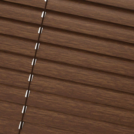 Woodgrain Walnut Venetian Blinds - Zen Shades