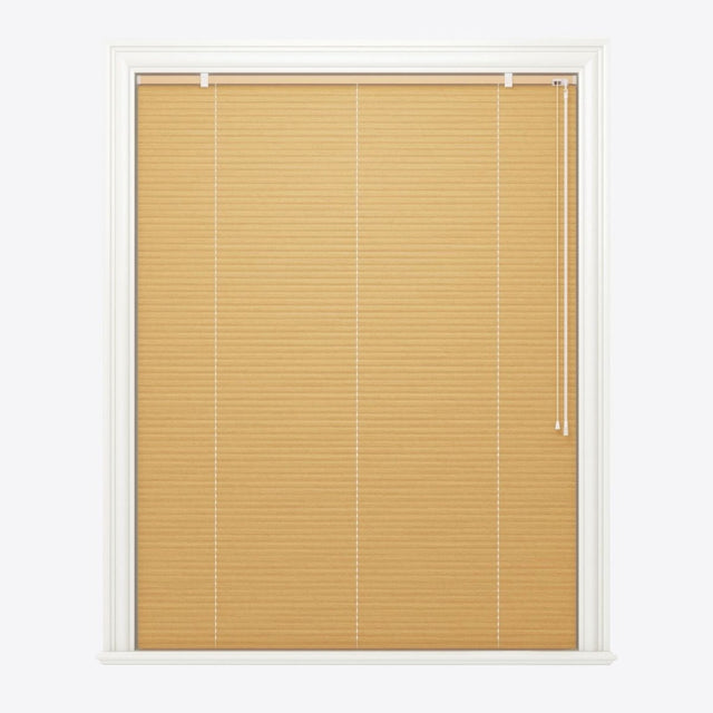 Woodgrain Warm Oak Venetian Blinds - Zen Shades